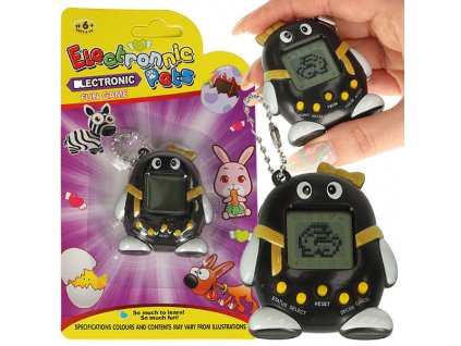 Hračka Tamagoči elektronická hra zvieratko čierna