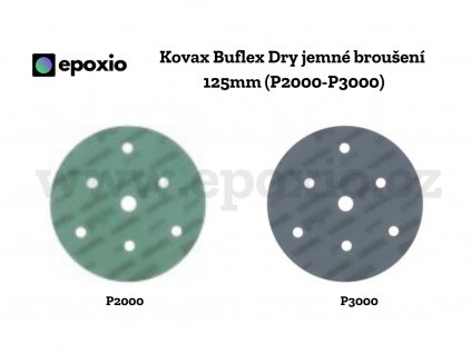 Kovax Buflex Dry 125mm kotouče