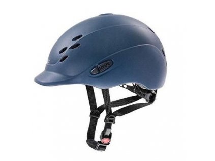 Dětská jezdecká helma UVEX Onyxx - matná (barva modrá)