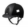 Jezdecká helma KEP Cromo Polish/Textile Black (barva černá, velikost M)