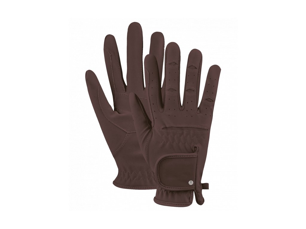 Jezdecké rukavice Elt Versatile, brown
