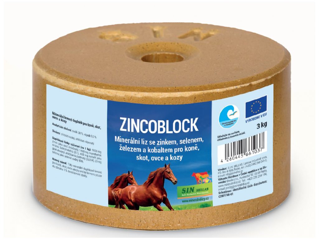 Zincoblock minerální liz 3 kg