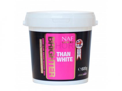 NAF Brighter than white, pudr pro perfektní bílou, kyblík 600g