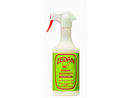 Zedan Pferde Deo, Koňský deodorant pro koně a poníky proti hmyzu, láhev s rozprašovačem 500ml