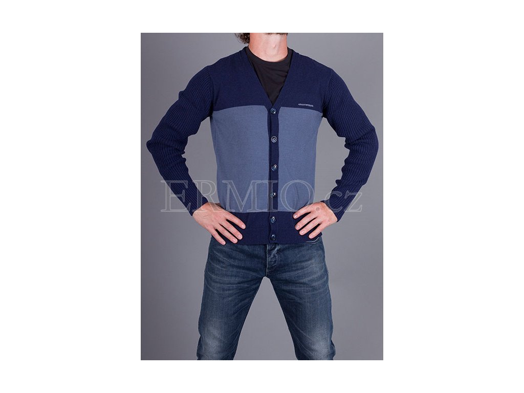 Pánský dvoubarevný svetr Armani Jeans