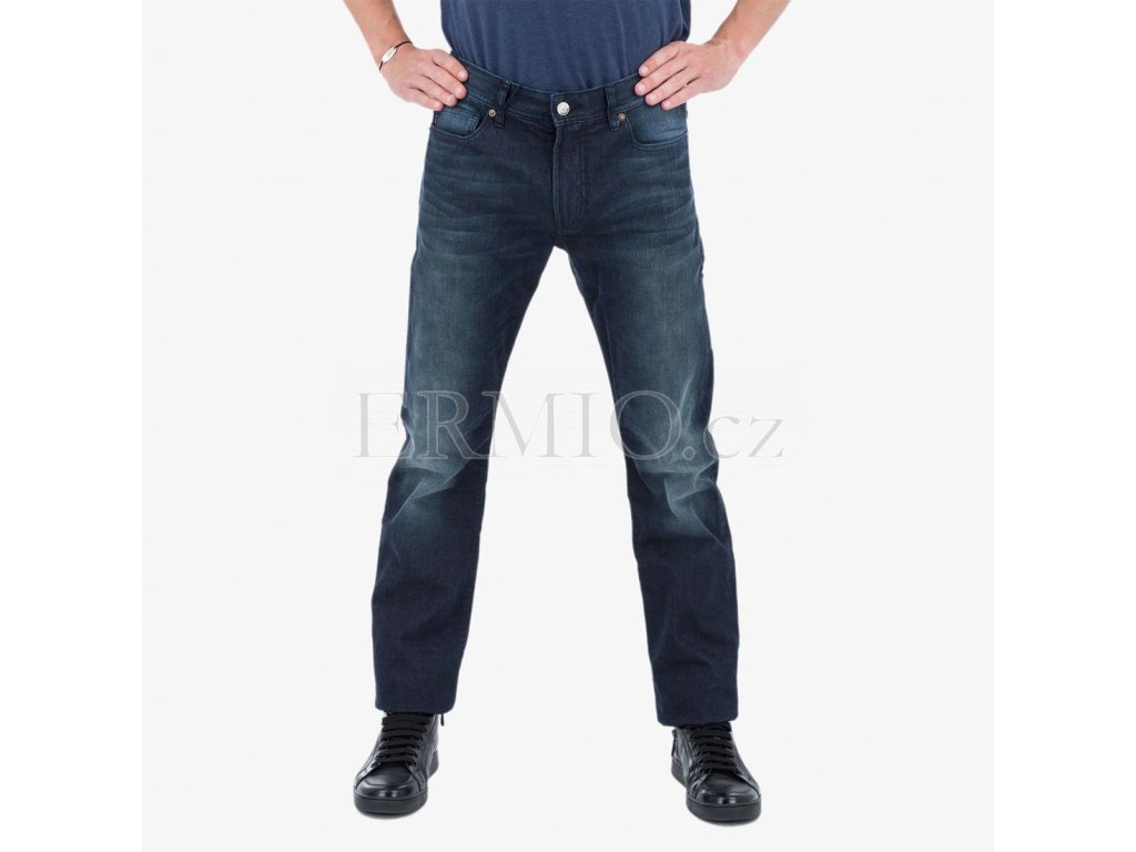 Tmavě modré džíny Armani Jeans