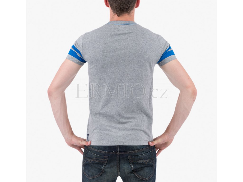 Šedé tričko Armani Jeans