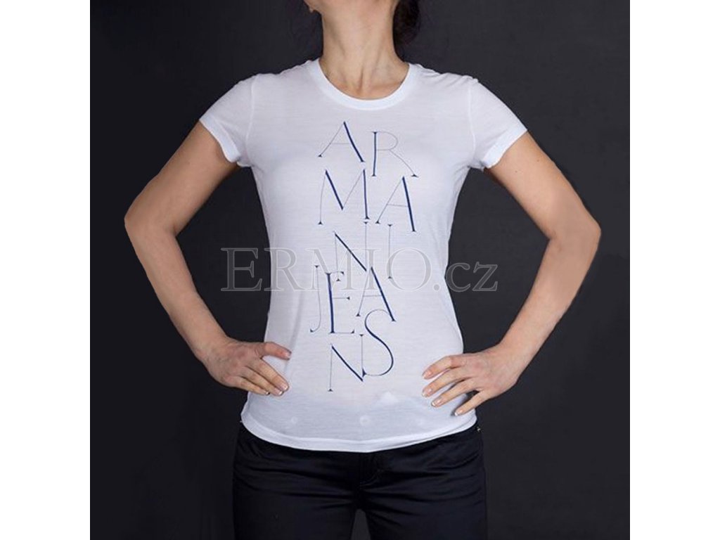Tenké značkové dámské tričko Armani