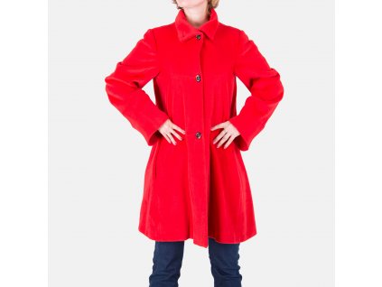 Červený kabát Armani Collezioni
