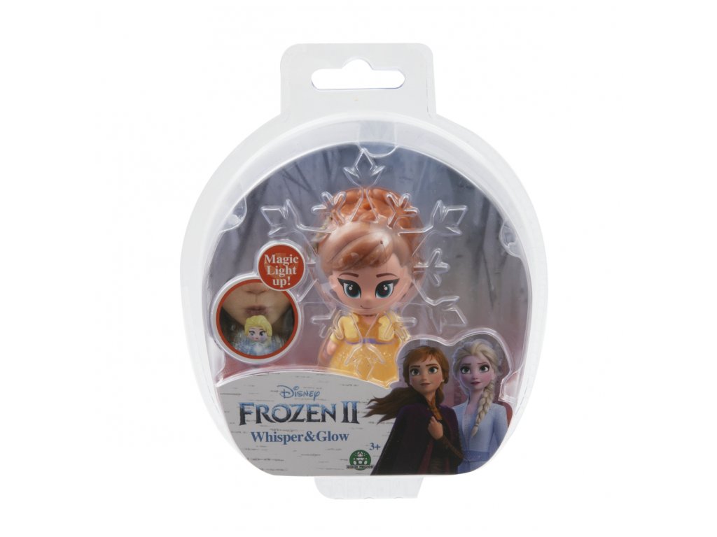 Frozen 2: 1-pack svítící mini panenka - Anna Opening