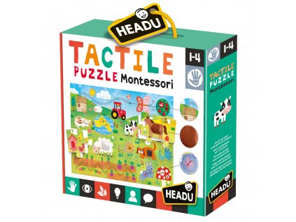 Výuková hra HEADU: Montessori hmatové puzzle