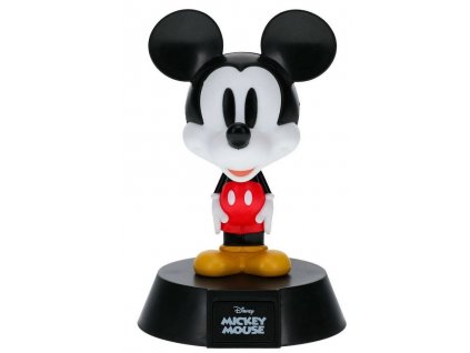 Dekorativní svítící plastová figurka Disney: Mickey Mouse (výška 10 cm)