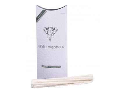 35339 pfeifenreiniger white elephant we100pc cotton 100