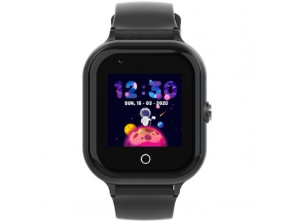 Chytré hodinky ARMODD Kidz GPS 4G - černé