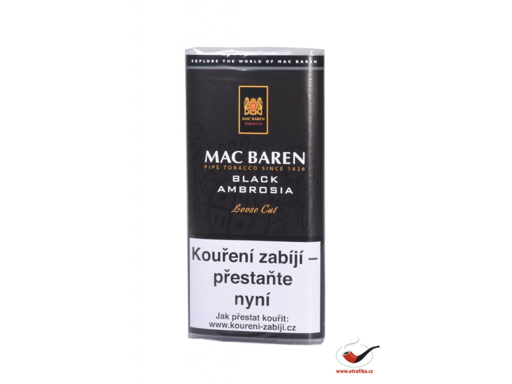 9077 2 dymkovy tabak mac baren black ambrosia 50