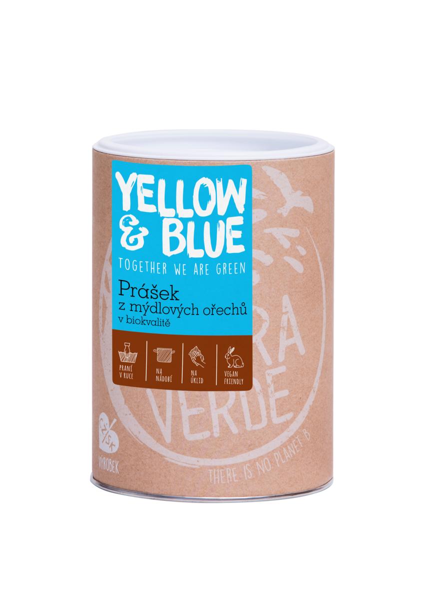 Yellow&Blue Prášok z mydlových orechov v biokvalite 500g