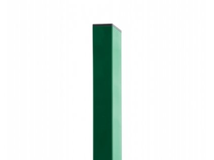 Sloupek ZELENÝ (ZN+PVC) 60x40 mm - 200 cm