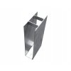 Držák podhrabové desky ZN (zinkovaný) - průběžný, výška 30 cm, průměr 48 mm