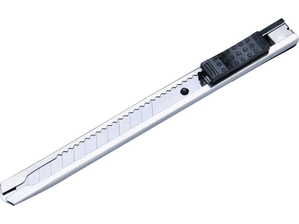 EXTOL CRAFT 80043 nůž ulamovací celokovový nerez, 9mm, Auto-lock