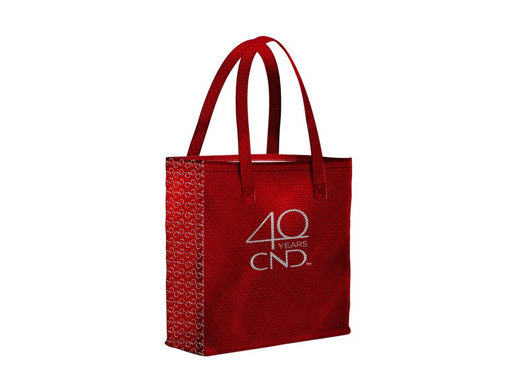 CND CND™ 40th Anniversary Trade Show Bag-  Túi với biệu tượng (phiên bản 40. năm)