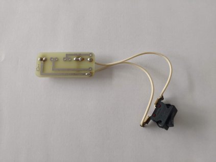 Kolébkový vypínač s PC deskou pro hadice Progression