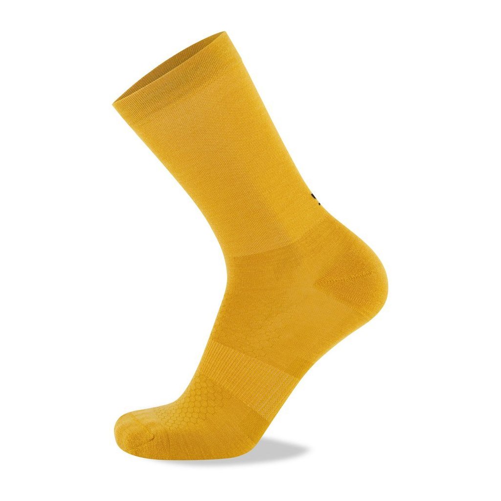 Mons Royale merino ponožky na kolo Atlas Crew Sock gold  + 15% sleva při registraci
