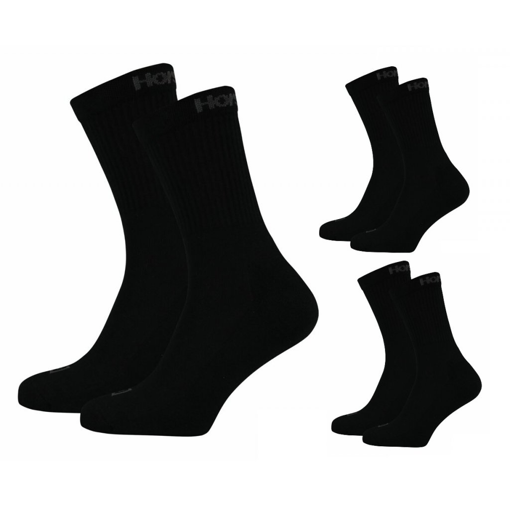 Horsefeathers ponožky Delete 3Pack black  + doručení do 24 hod.
