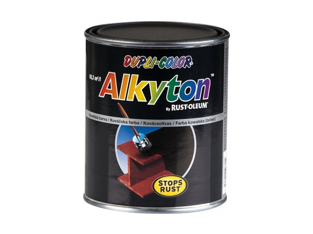 ALKYTON kovářská barva (černá) 0,75l (Barva černá)