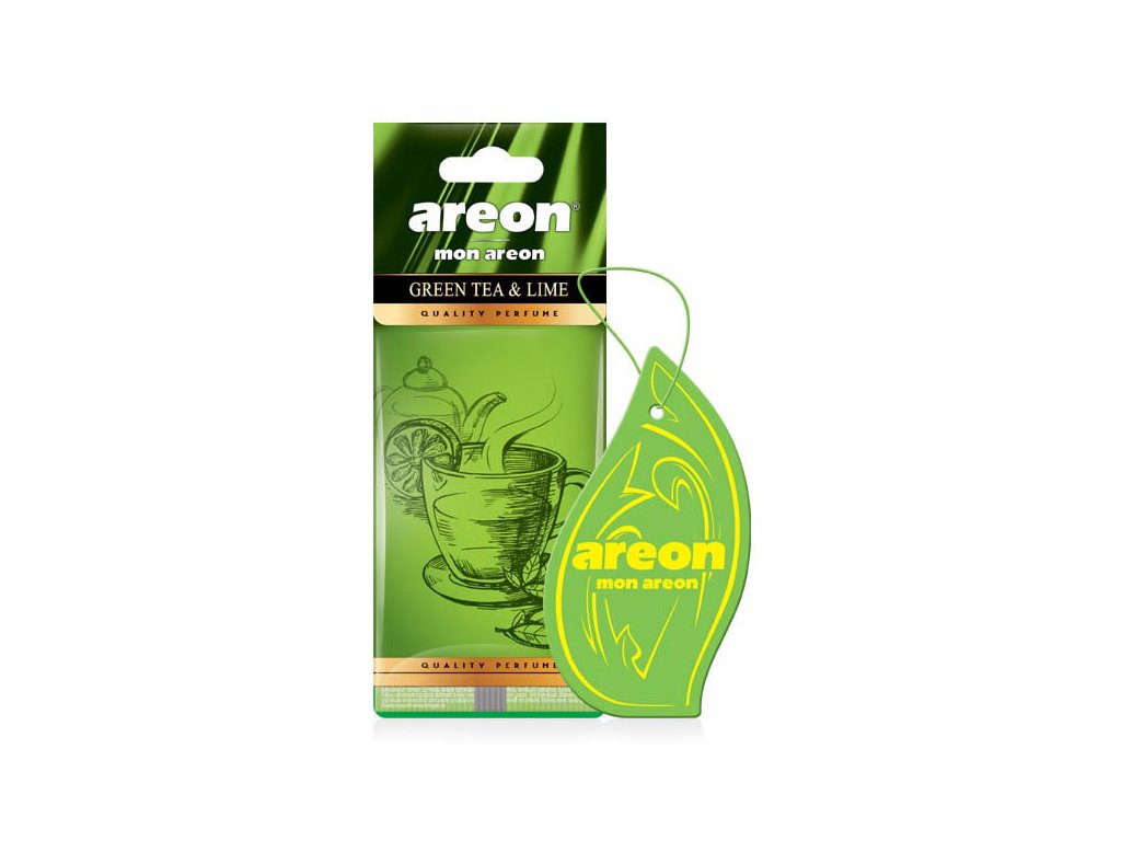 Vůně do auta AREON MON - Green Tea & Lime