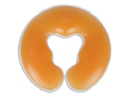 silikonovy vankusik na podhlavnik habys | oranzova