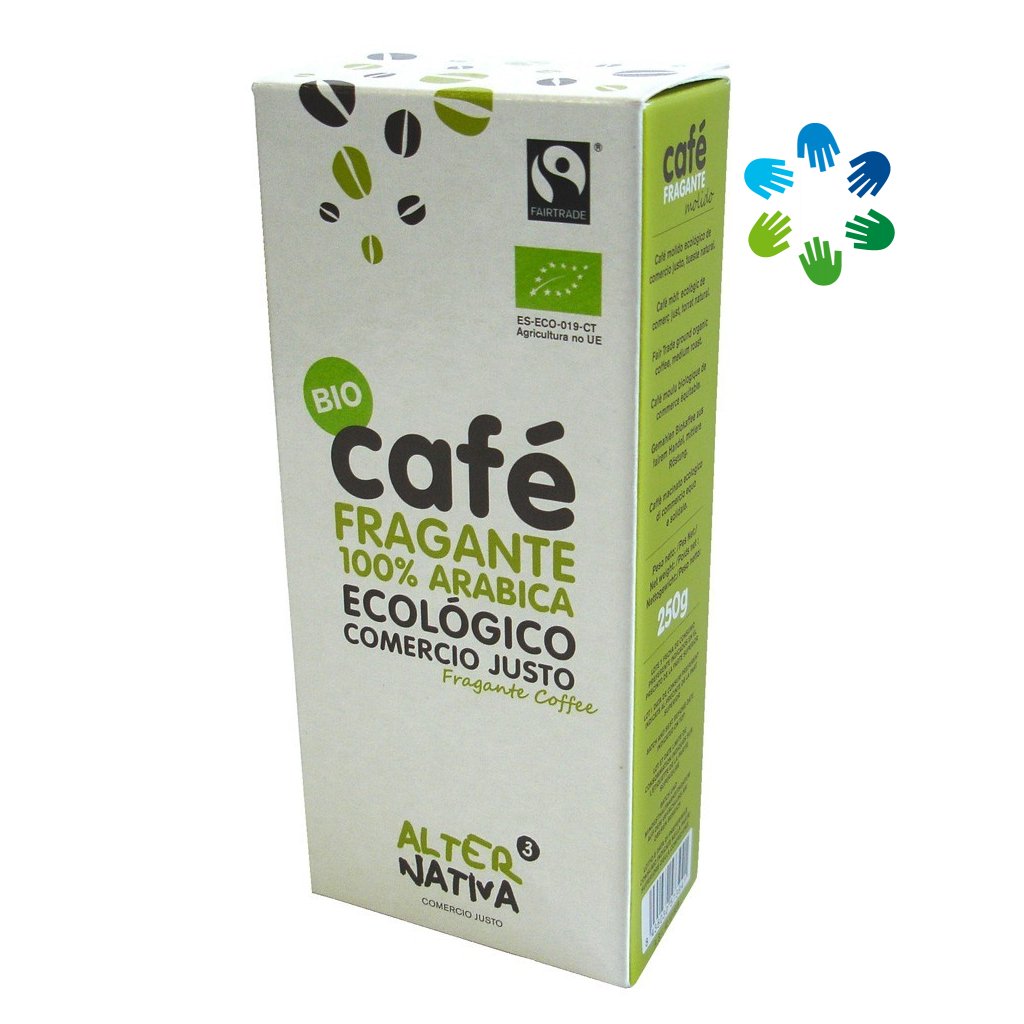 Bio Mletá káva FRAGANTE, 250 g