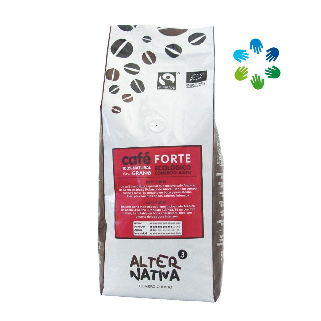 Bio Zrnková káva FORTE, 500 g