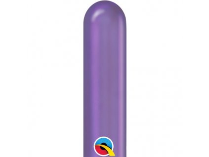 Modelovací latexový balónek chromový, fialový