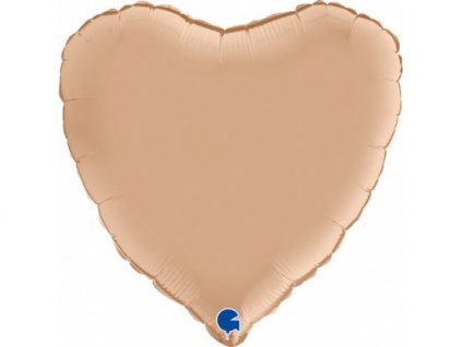 Fóliový balónek srdce 46cm, tělové