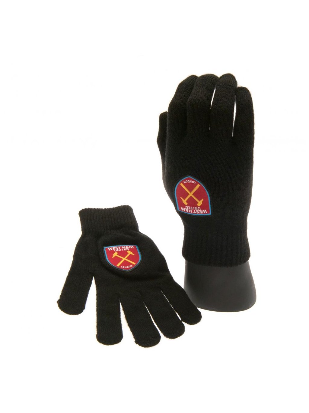 111789 West Ham United FC Knitted Gloves Junior (1)