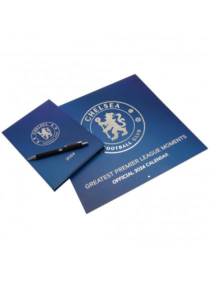 TM 03075 Chelsea FC Calendar Diary Musical Gift Box 2024