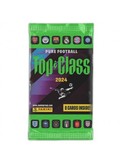 panini fifa top class 2024 soccer cards booster pack