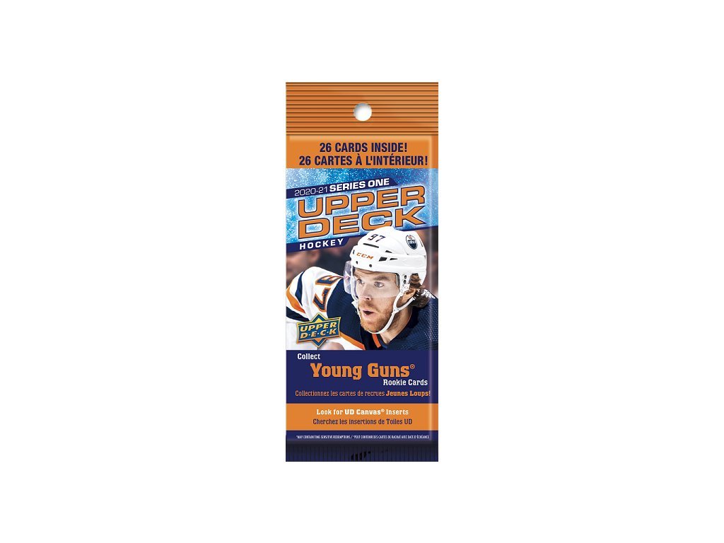 Hokejové Karty NHL 2020-21 Upper Deck Series 1 FAT Balíček