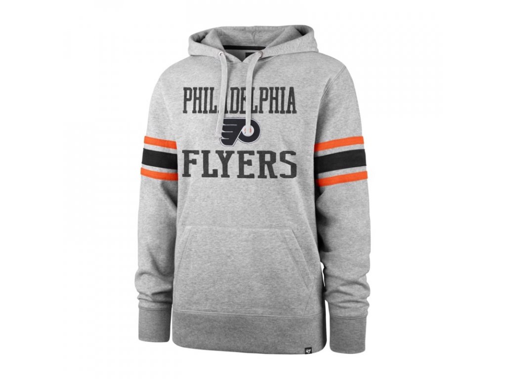 Mikina Philadelphia Flyers Double Block ’47 Sleeve Stripe Hood