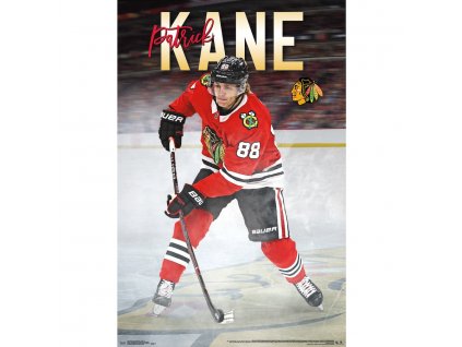 Plakát Patrick Kane #88 Chicago Blackhawks Player Poster