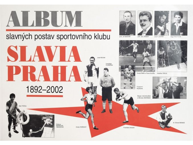 Kniha Album slavných postav SK Slavia