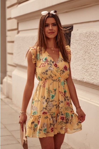 Květinové šaty Fasardi