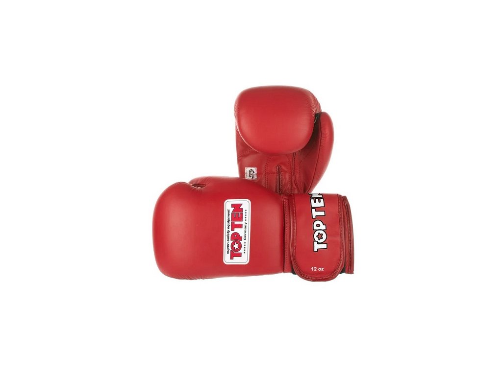 top ten iba red boxing gloves