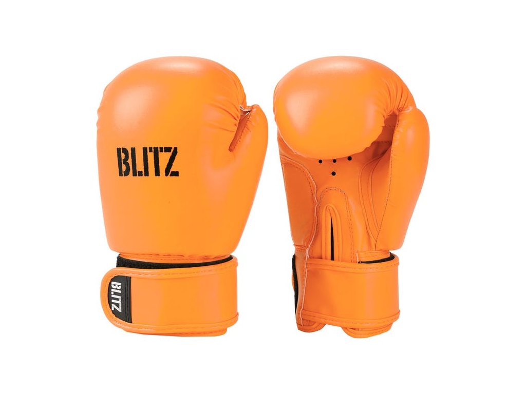 Dětské boxerské  rukavice oranžové Blitz