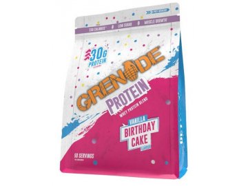 grenade protein birthday cake