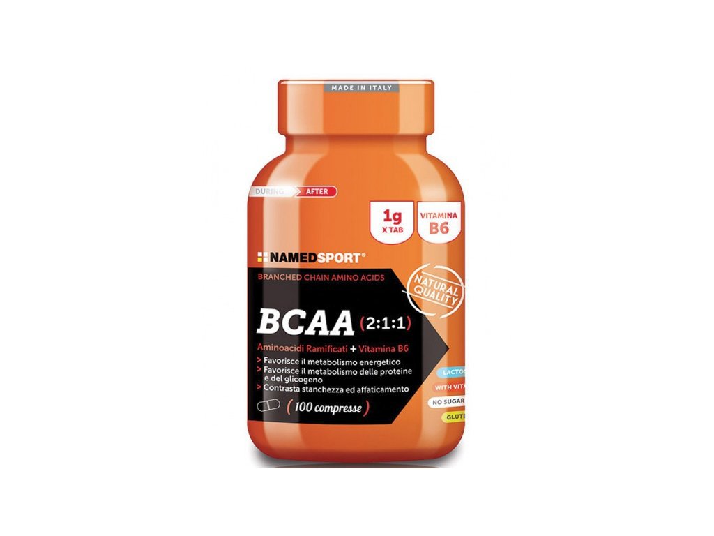 NAMEDSPORT BCAA 211 100 TBL. esenciální aminokyseliny