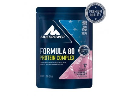 multipower formula 80 protein complex boruvka jogurt vecerni protein s kaseinem fitnessshop cz praha