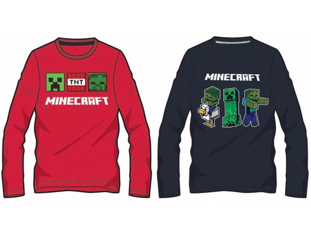 tričko minecraft 1