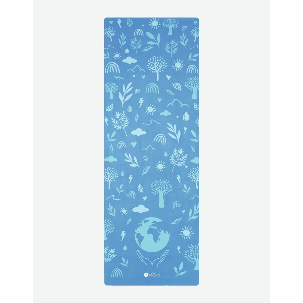 Yoga Design Lab Combo Mat Earth Bali Blue designová joga podložka s popruhom na nosenie 178 x 61 cm x 3,5 mm (2)