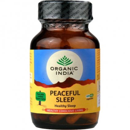 Peaceful Sleep kapsuly Organic India 600x600